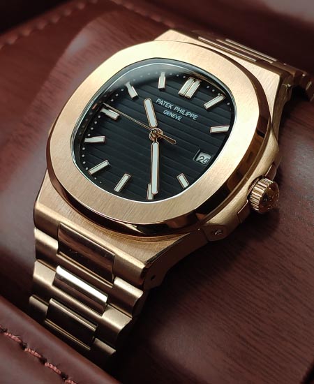 Patek Philippe  Rose Gold - Black Dial