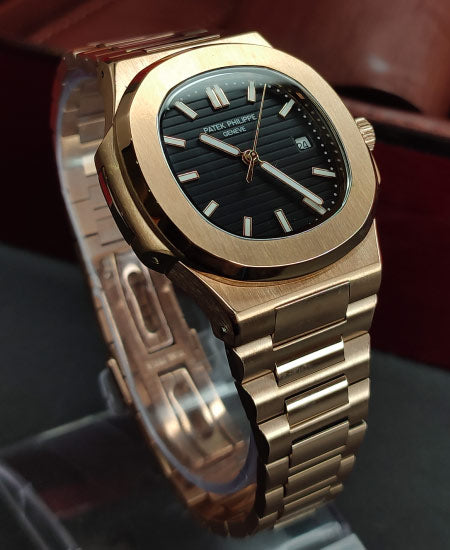 Patek Philippe  Rose Gold - Black Dial